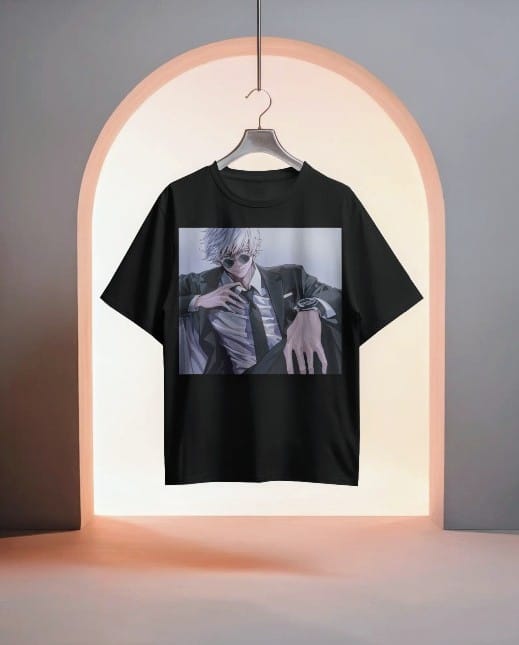 Eyes of Infinity: Gojo-Themed Streetwear