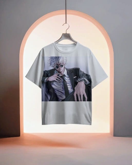 Eyes of Infinity: Gojo-Themed Streetwear